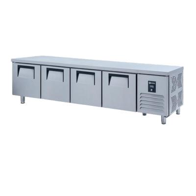 ICEINOX UTS 370 Pişirici Altı Buzdolabı, 4 Kapılı