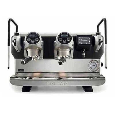 Faema E71 A/2 5 Button Black Tam Otomatik Espresso Kahve Makinesi, 2 Gruplu